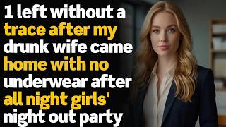 I Disappeared After My Wife Came Home Drunk from a Girls’ Night… Something Felt Off