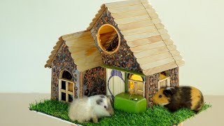 DIY Craft How To Make Pig Guinea Wood House