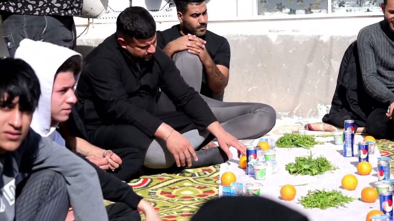 استقبال مؤكب أهالي علي الغربي وزوار الأمام موسى الكاظم . ع. في ناحيه شيخ سعد