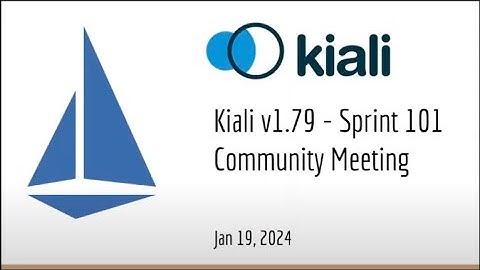 Kiali Sprint 101 Demo [v1.79] - Service mesh management for Istio