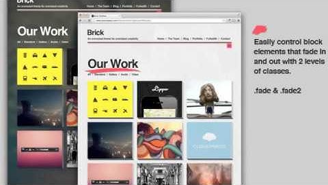 Brick - Creative Ajax HTML Template + Download