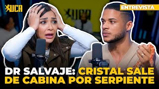 ENTREVISTA DR SALVAJE: CRISTAL SALE DE CABINA POR SERPIENTE