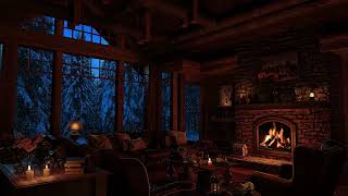 Inverno ASMR, casa accogliente, scoppiettio di un fuoco in un caminetto, comfort e calore screenshot 2