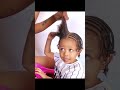 Toddlers two layer braids cute  neat natural braid hairstyle shorts protectivestyles