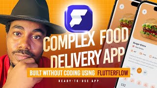 Famous Complex Food Delivery App Built without coding using FlutterFlow and Firebase - Clone Available Profile