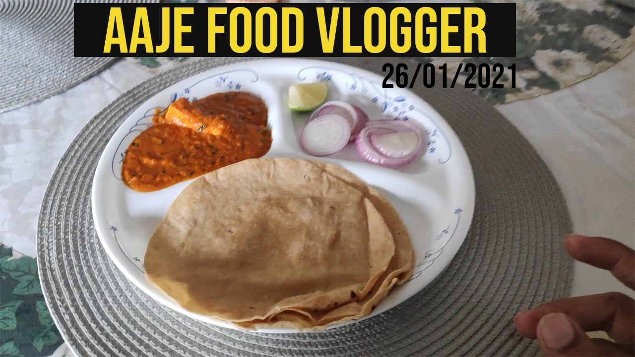VLOG- AAJE FOOD VLOGGER | PRAJAY NAIK