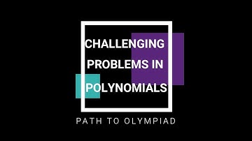 Polynomials part 2 RMO