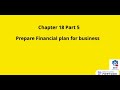 ALFLIX | AL Business Studies | Chapter 18 - Prepare Financial plan for  business - Part 5