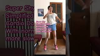 NewJeans Super Shy- 9 min Dance Workout: Cardio Dance/ Easy Steps/ Simplified Original Dance/ 減肥舞