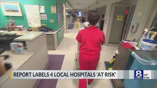 Report labels 4 local hospitals at risk