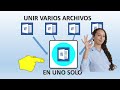 WORD: UNIR VARIOS DOCUMENTOS EN UNO solo