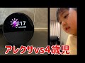 4歳児とアレクサのやり取りが面白すぎたw