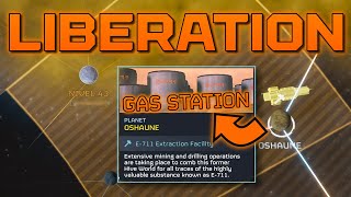 LIBERATED OSHAUNE INTO A E-711 GAS STATION - FINAL DEPLOYMENT | Helldivers 2