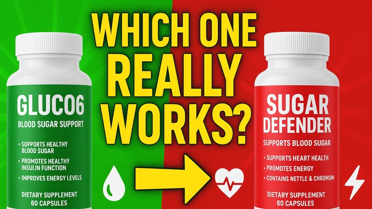 “Gluco6 or Sugar Defender? Discover the Truth About These Diabetes Supplements!”