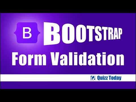Bootstrap 5 Form Validation