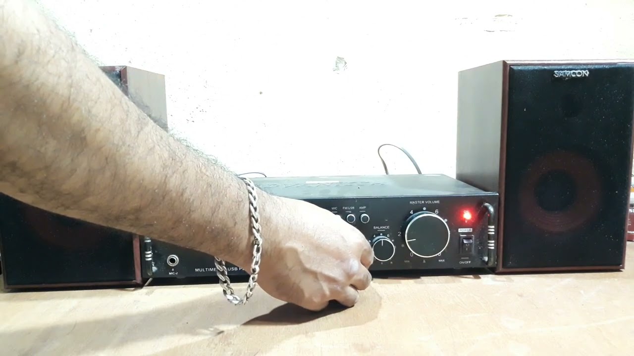 5 Inch Woofer Replacing & Sound Test Of Bookshelf Speakers // The technoboy