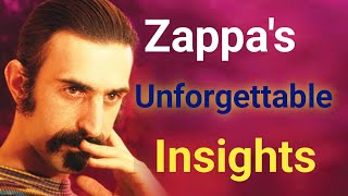 Frank Zappa's Wit Unveiled: 50 Mind-Blowing Quotes from the Musical Maverick | Insightful Wisdom