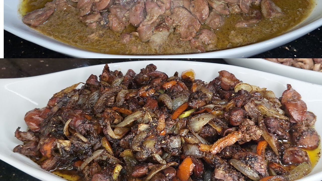 سودة الدّجاج(او قوانص الدّجاج)..بطريقتين ولا أروع👌..كل طريقة أطيب من التانية😋