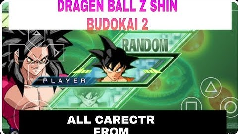 Dragon Ball Shin budokai 2 all character forms and transformation
