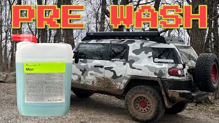 KochChemie Multi Star (MSN) PreWash after offroading my Toyota FJ