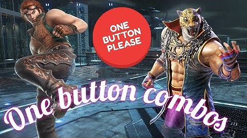 1 Button Combos 1️⃣💥  | Feat #Kimba13 | Tekken 7 | Season 4 | #alisking