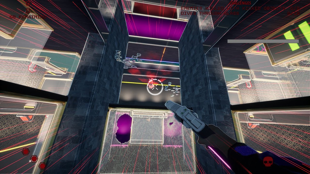 This game is how it feels it chew 5 gum (Severed Steel)