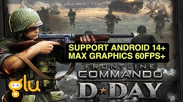 FRONTLINE COMMANDO: D-DAY v3.0.4 Support Android 14+ Max Graphics Gameplay (60 FPS) Use Vphoneos App