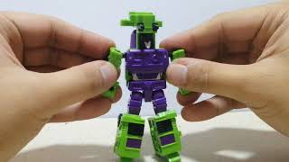Transforming Bootleg Constructicons Mixmaster. (Devastator Part 6)