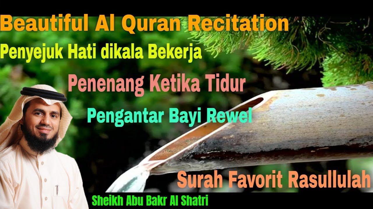 LANTUNAN AL QURAN MERDU | Pengantar Tidur Bayi | Surah Penenang Hati
