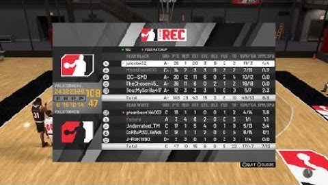 NBA 2K20 Rec Center. 2 Way Slahing Playmaker Green Jumpshot Pt 2