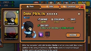 Days Bygone - Dark Merlin to 15* stars - Part.200 - Day 32802 - #daysbygone #gameplay #walkthrough 