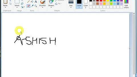 ms paint part 1  class 3