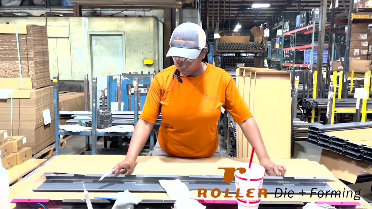 Quality Control and Packing at Roller Die + Forming