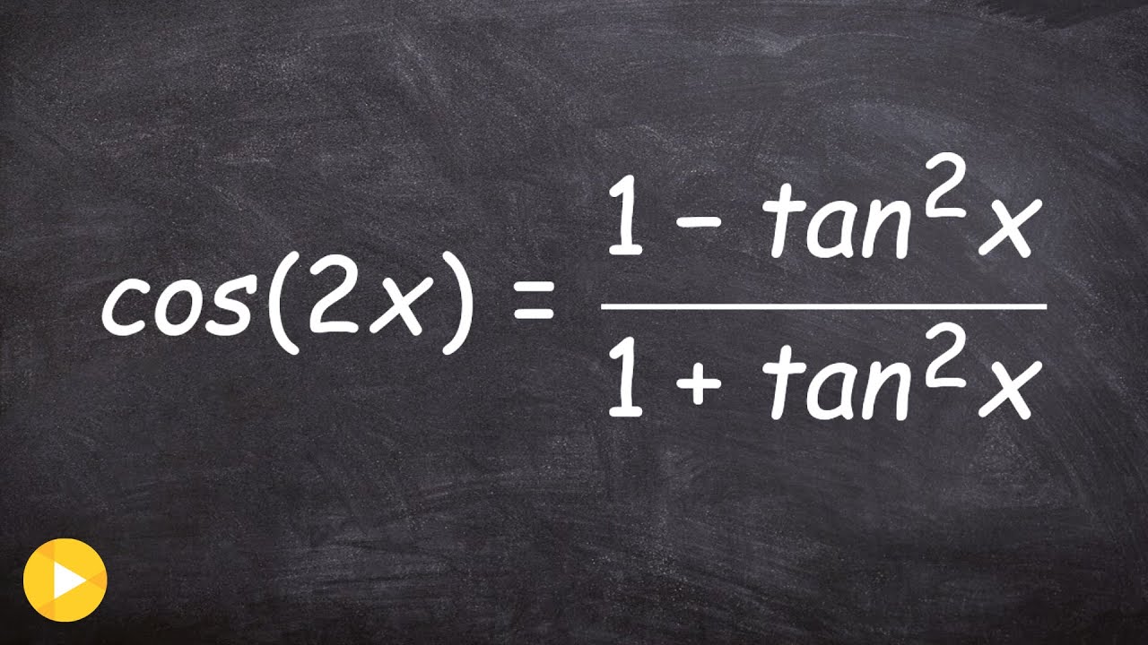 Verify Trigonometric Identities Double Angle - YouTube