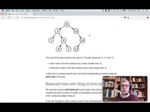 Binära sökträd - YouTube