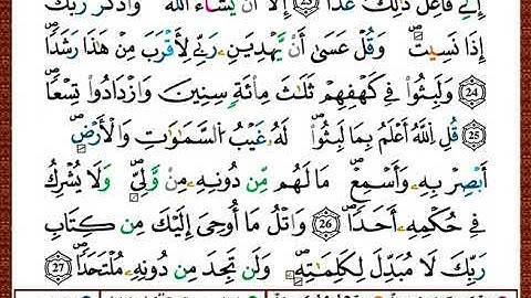 ختمة مصحف التجويد برواية قالون الصفحة رقم 296