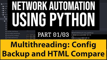 Cisco Config Backup Multithreading and Config Compare using DiffLib Python : compare config in HTML