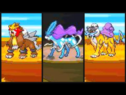 HOW TO FIND ALL THREE LEGENDARY DOGS IN POKEMON UNBOUND - Entai, Raikow & Suicune Portal Locations