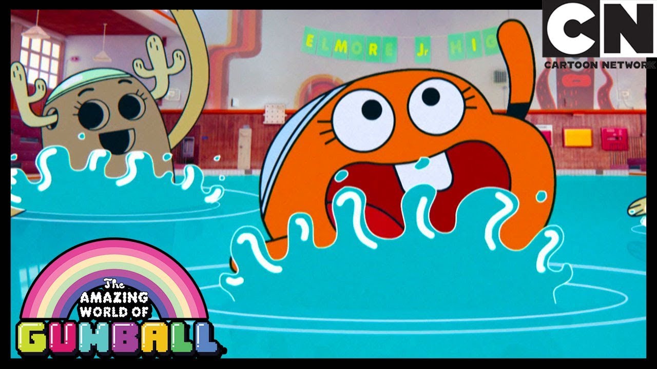 Gumball | Darwin Is A Swimming Sensation | The Club | Cartoon Network -  YouTube