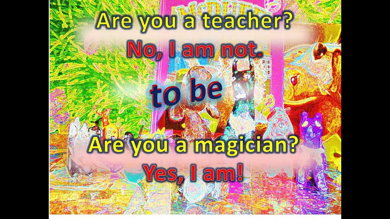 What am I? Super grammar drill TO BE, questions. Professions. Грамматический тренинг TO BE