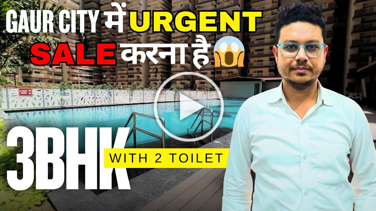 3BHK with Grand Stadium View | Don’t Miss This View | Gaur City | Noida Extension 