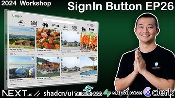 สอน Workshop Camping Next.js 15 | SignIn Button EP 26