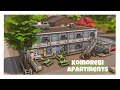 Квартирный комплекс в Комореби || The sims 4