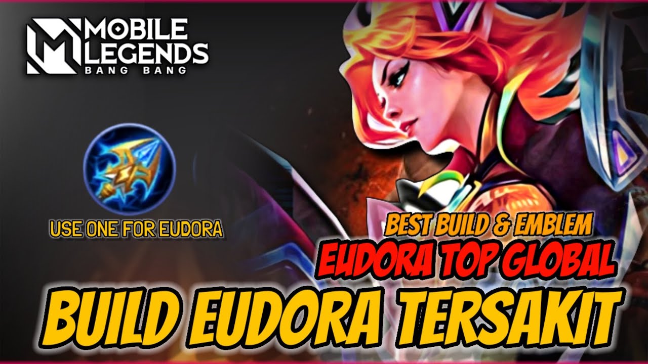 EUDORA CRAZY DAMAGE! BUILD EUDORA TERSAKIT 2024 MOBILE LEGENDS
