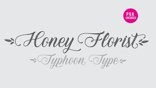 How to get Alternate Glyph & Splashes on Honey Florist font with Illustrator (PUA encoded)