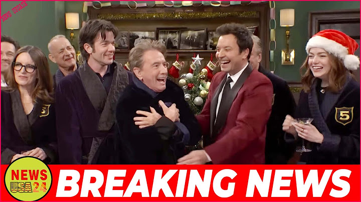 Martin Short roasts Jimmy Fallon, John Mulaney, and more in 'SNL' Five Timers Club cold open