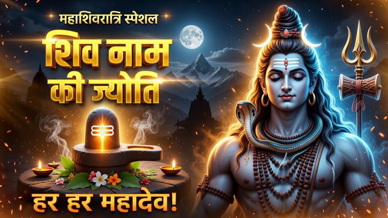 शिव नाम की ज्योति 🔥 | Mahashivratri Special Bhajan 2026 | हर हर महादेव | Superhit Shiv Bhajan