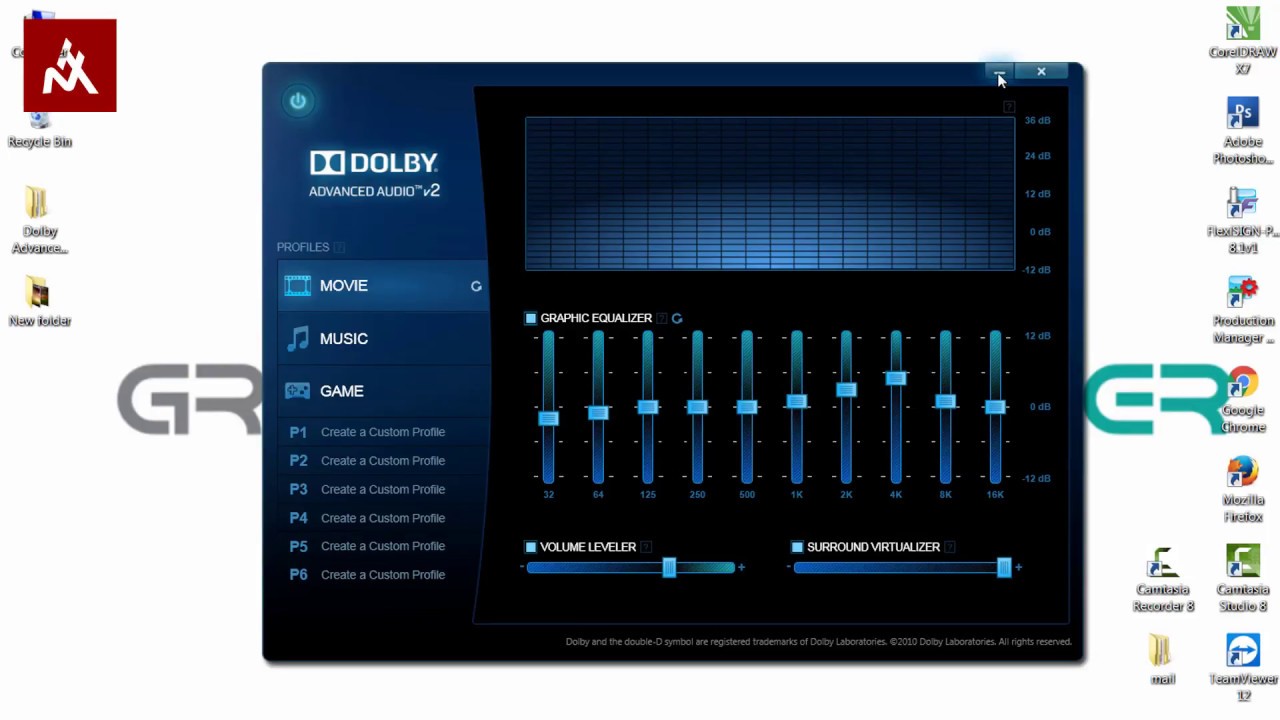 g585 dolby advanced audio driver windows 10