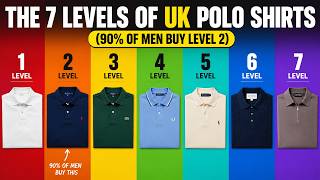 The 7 Levels of UK Polo Shirts (90% of Men Buy Level 2)