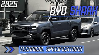 BYD SHARK : Pioneering Electric Pickup Truck with Advanced OffRoad Capabilities